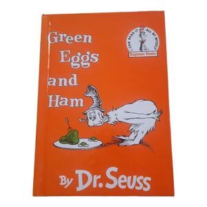 Dr. Seuss Green Eggs And Ham Hardcover Book